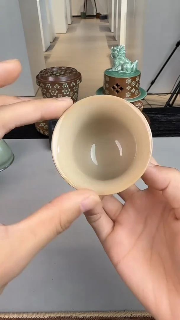 青瓷手工茶器包邮