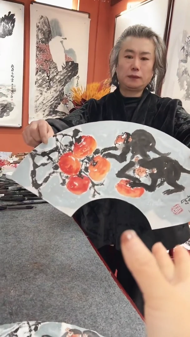 国画周大拙/国画/花鸟