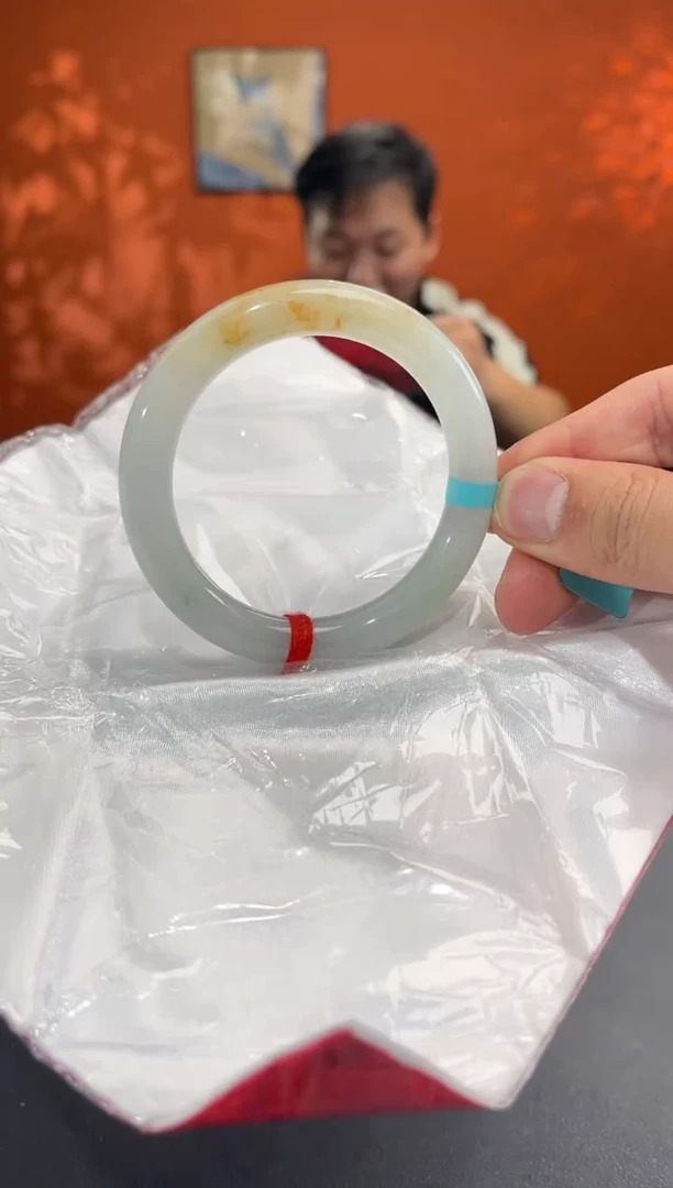 未镶嵌手镯翡翠2        圈口57