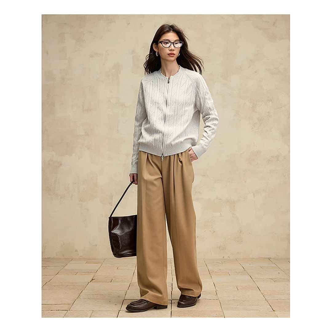 【绒弯湾】时尚百搭休闲时尚洋气气质外套休闲