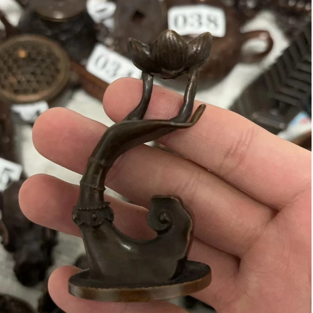 精致铜工艺品佛手檀香