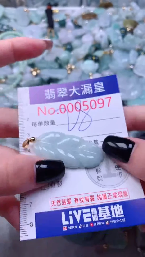 颈饰未镶嵌翡翠5097