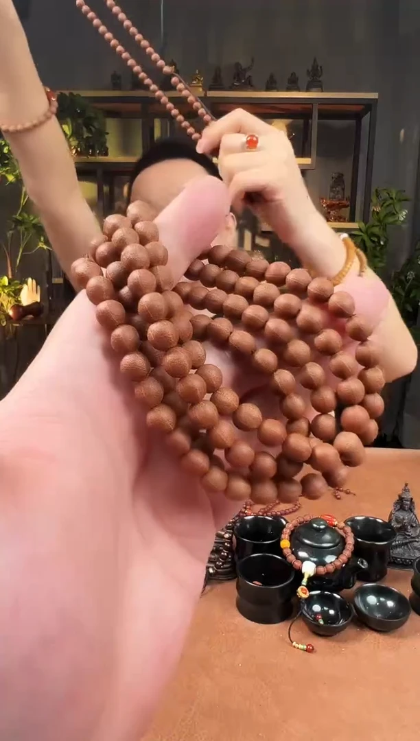 手串五线菩提7+108金五线