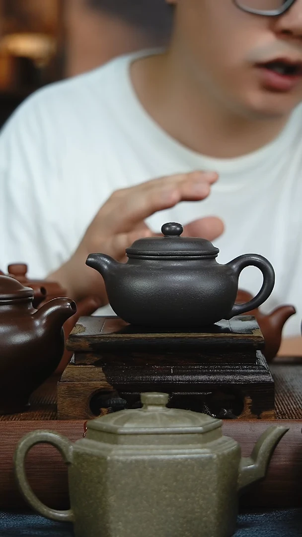 茶壶紫砂仿古紫泥