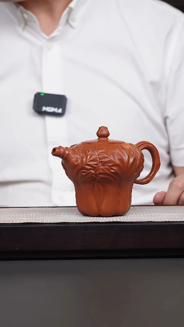 茶壶紫砂赵庄朱泥百财