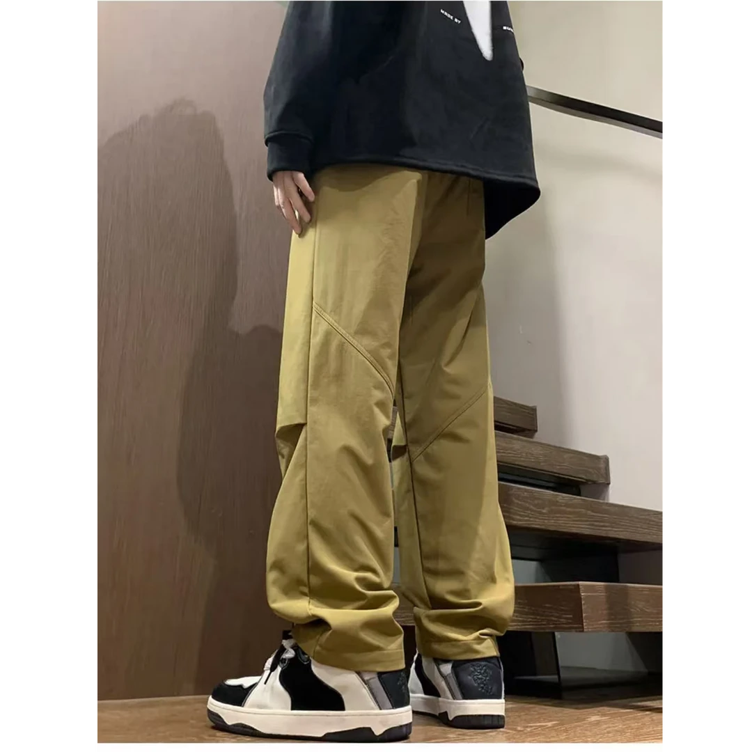 23326-伞兵裤春秋新款休闲长裤百搭时尚潮流宽松舒适