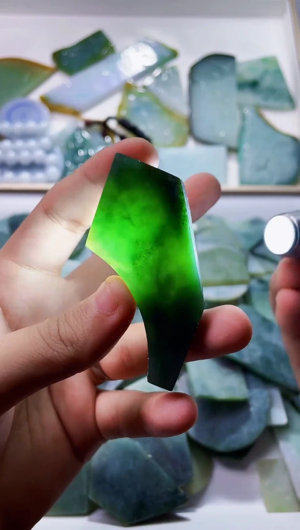 未镶嵌挂件翡翠翡翠651