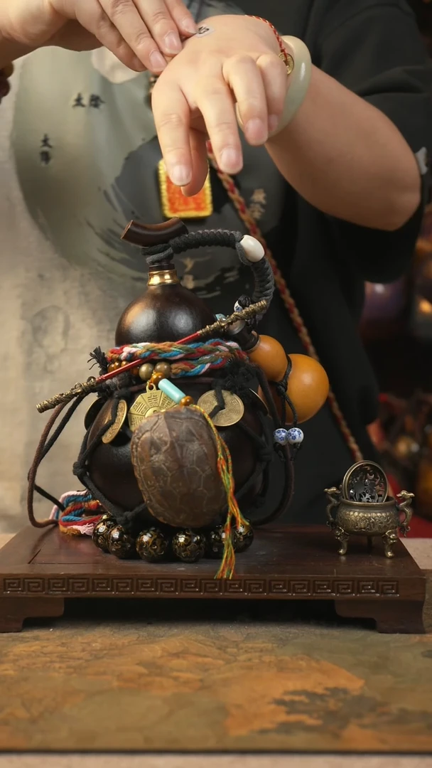 103大漆一物一拍记葫堂出品[不带手串】