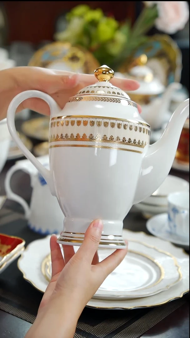 瓷片1200CC茶壶 1个 福利款