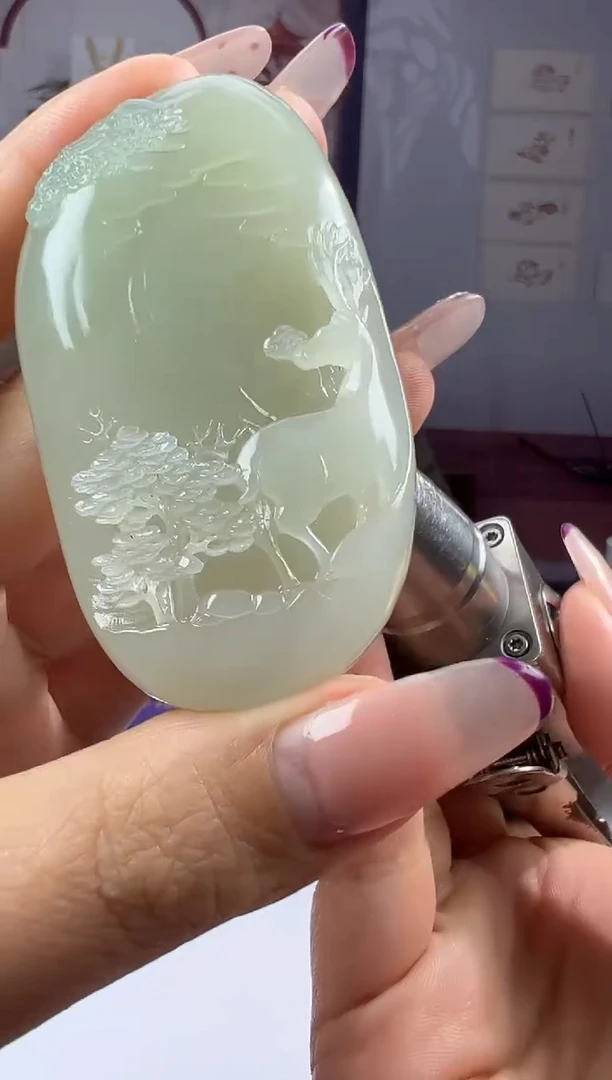 定制和田玉和田玉TG1213056（多样性发其一）