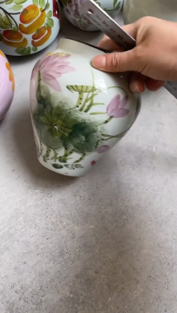 瓶瓷景德镇手绘花瓶