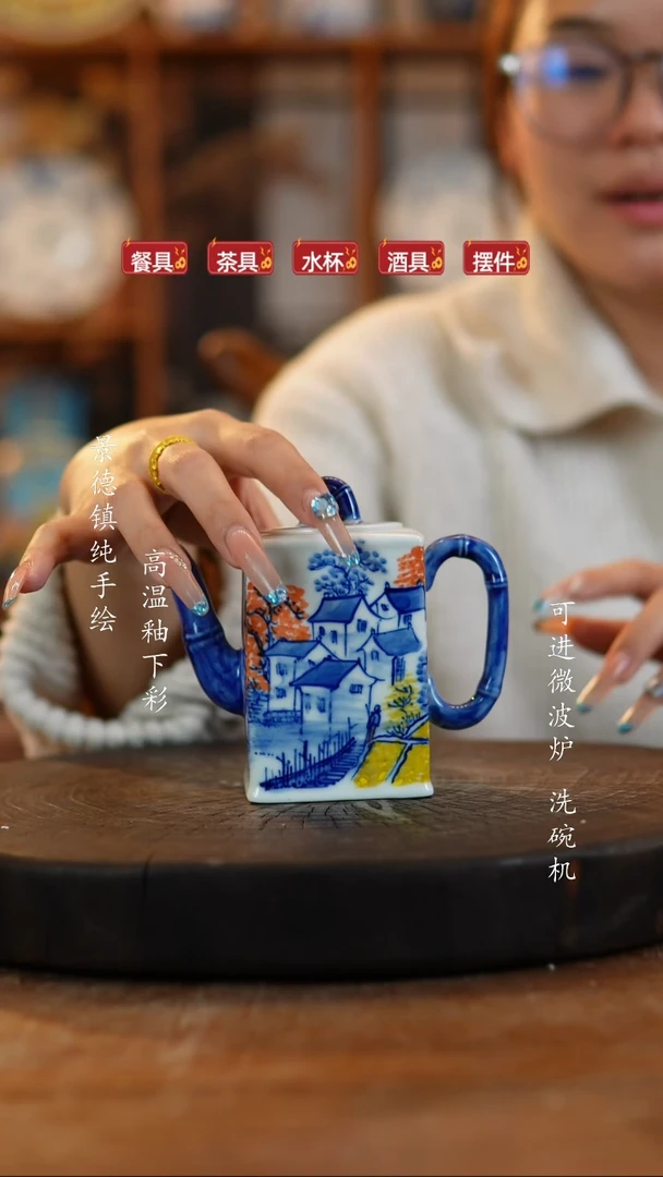 其他陶686高白泥茶壶一只