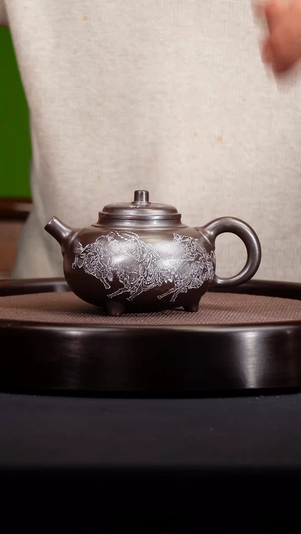 茶壶紫砂宜兴紫砂原矿壶