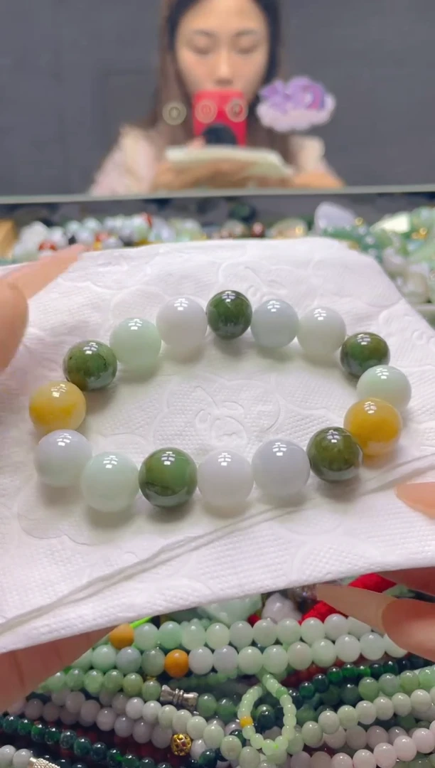 颈饰未镶嵌翡翠13MM