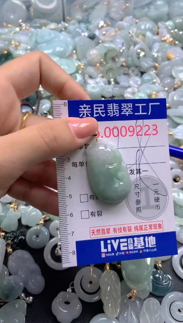 颈饰未镶嵌翡翠9223