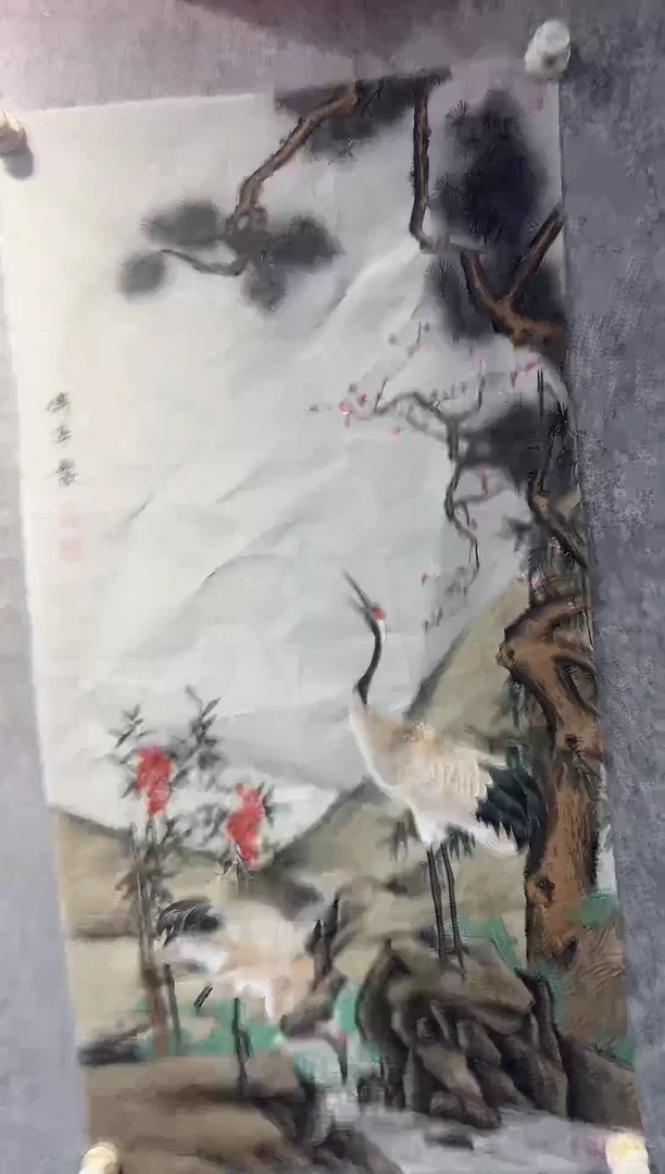 国画张传亭老师的作品3