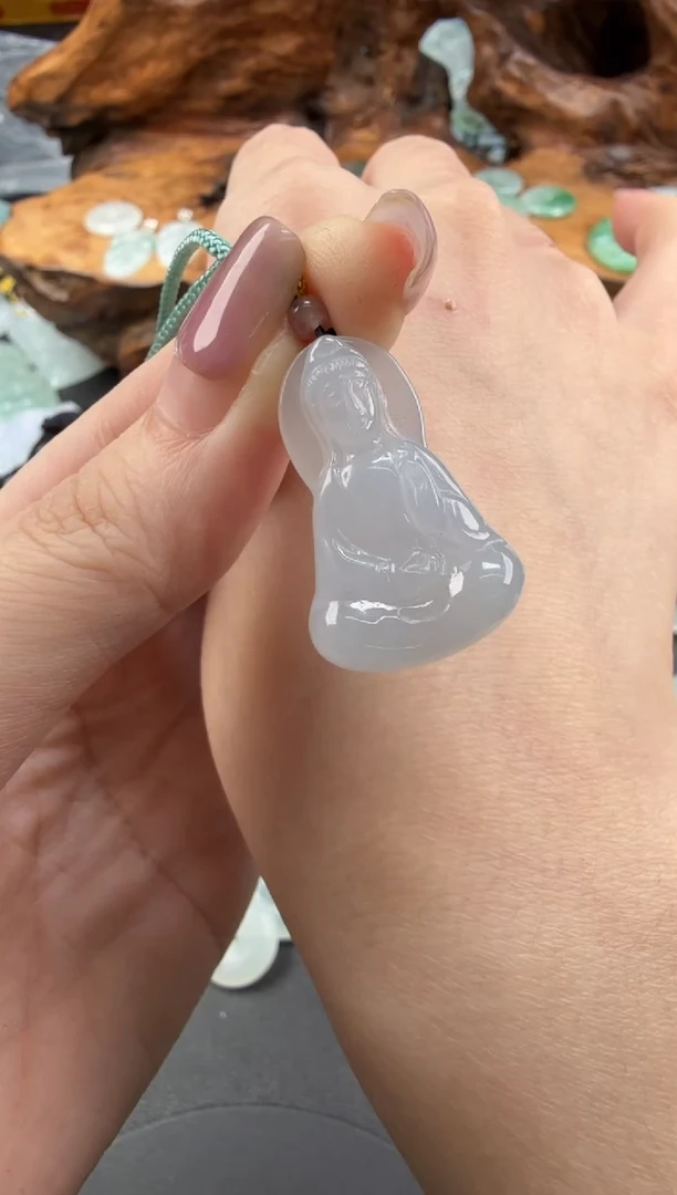 吊坠(不含链)未镶嵌翡翠翡翠饰品-215