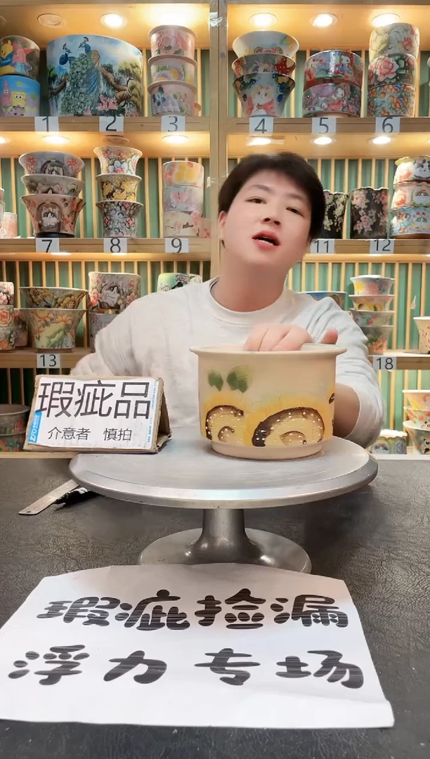 【闪购商品】瓷片默认微瑕一物一拍0223-048