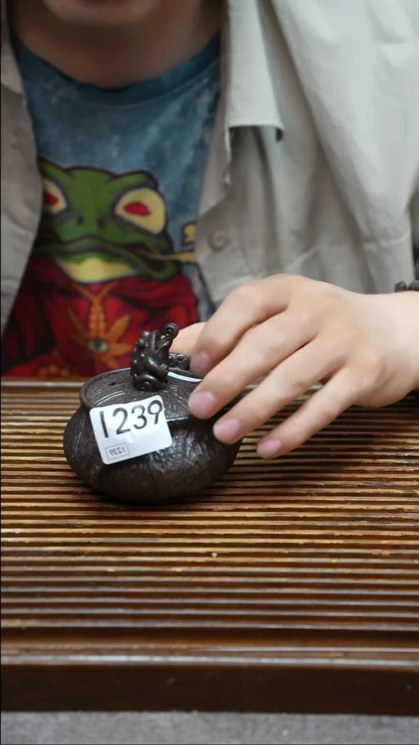 万古烧粗陶手工茶具