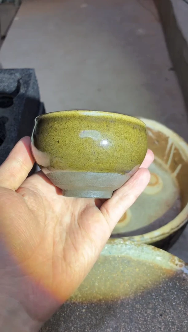 茶盏真柴烧建盏换点柴火