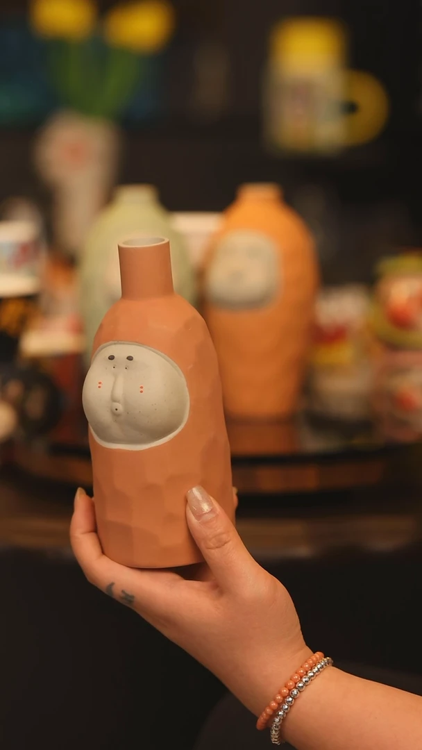 【闪购商品】摆件景德镇釉下彩绘设计师款陶瓷