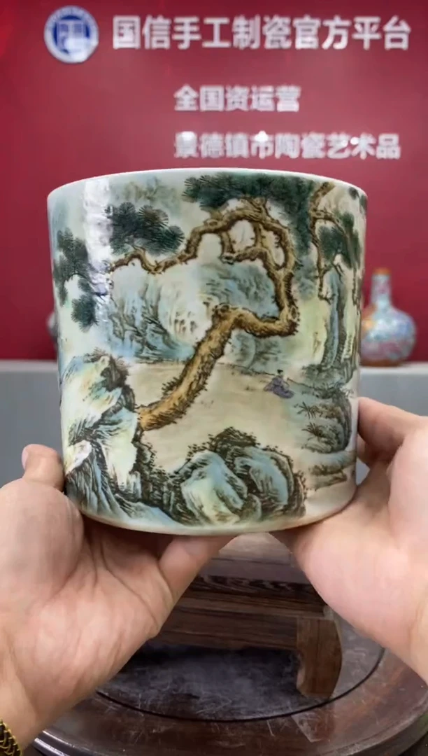 摆件b940景德镇瓷器一件