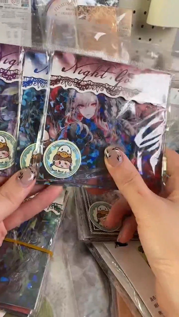 暗夜女神贴纸 随机3款