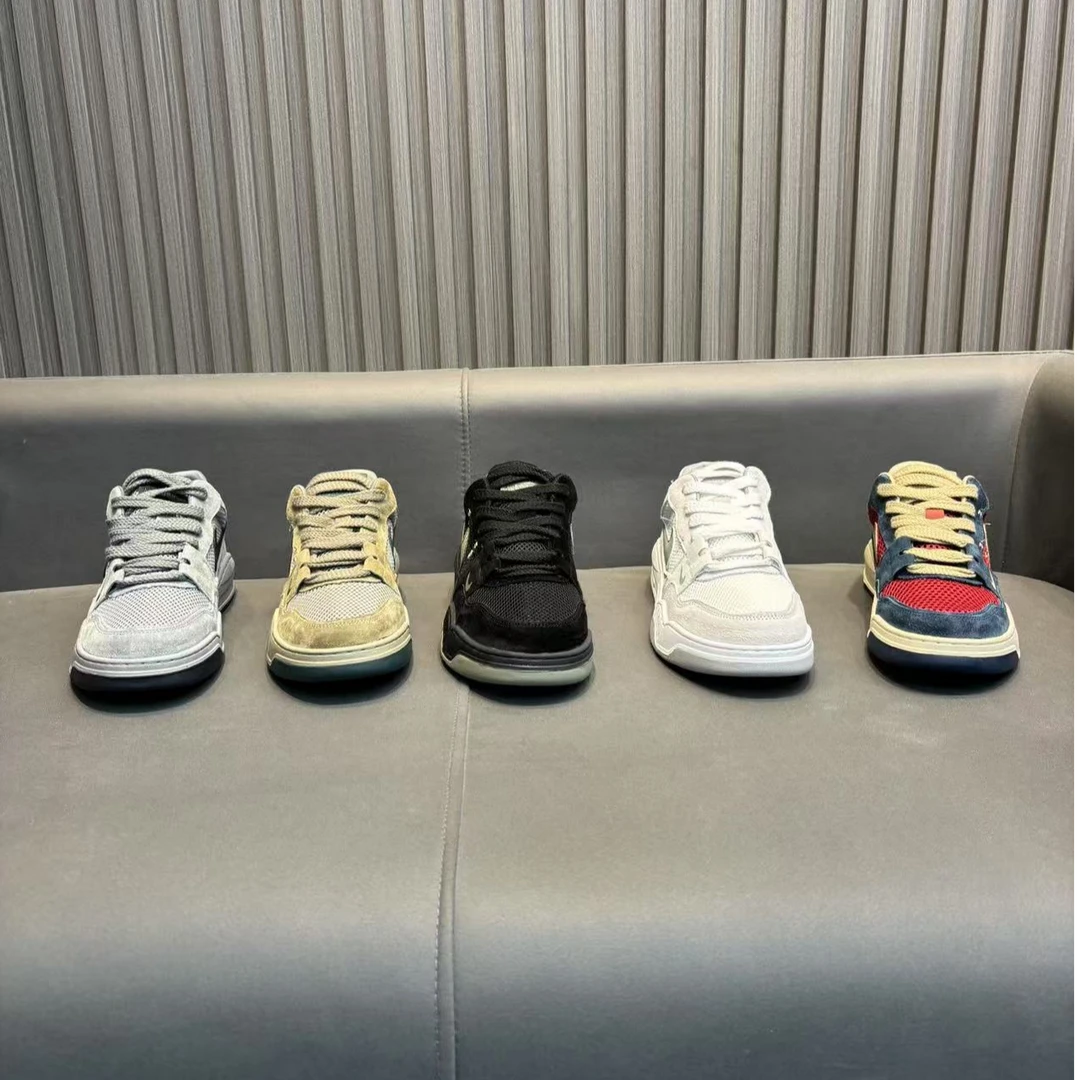 2025年夏季新款潮流百搭舒适轻便透气精致轻奢男士时尚休闲鞋