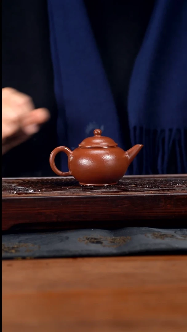 【闪购商品】紫砂茶壶130cc原矿小煤窑朱泥水平13
