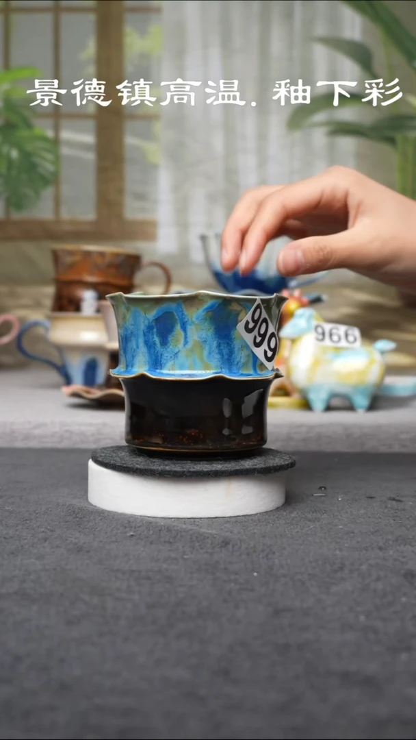 杯子陶999景德镇手工手创系列