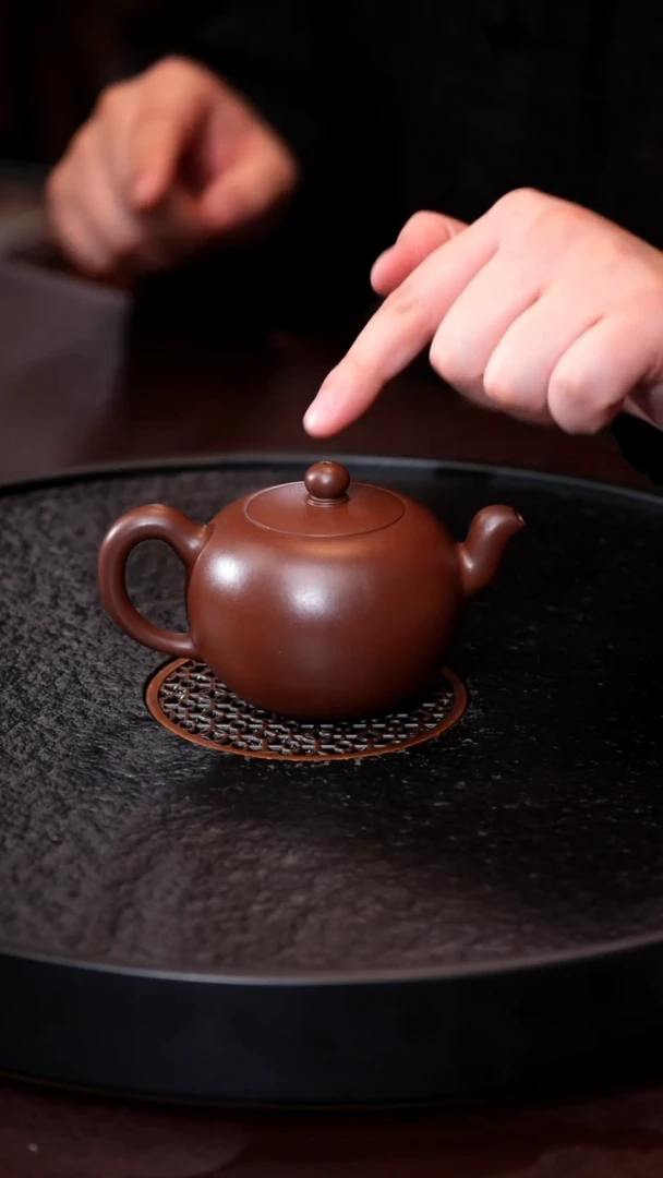 茶壶紫砂hh 一粒珠素 南山紫泥 200