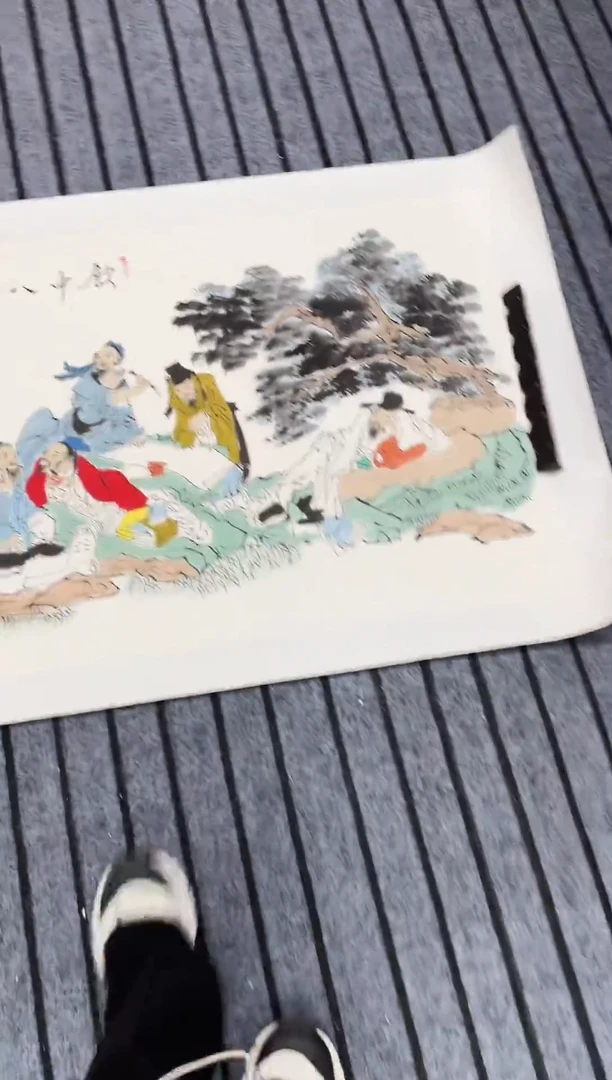 精品国画人物作品