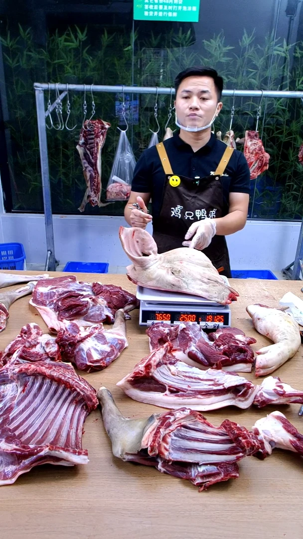 冰箱冷藏保存30天中国大陆食用农产品猪头