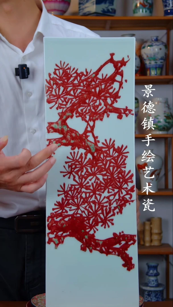 现代景德镇手工手绘陶瓷摆件15