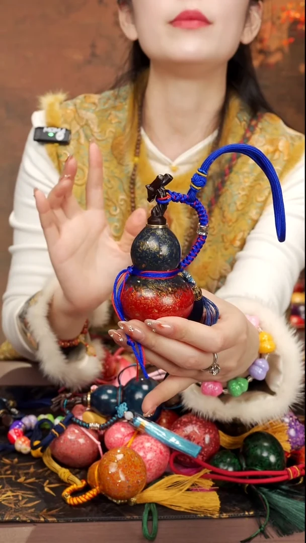 21 --大漆开口小葫芦--178