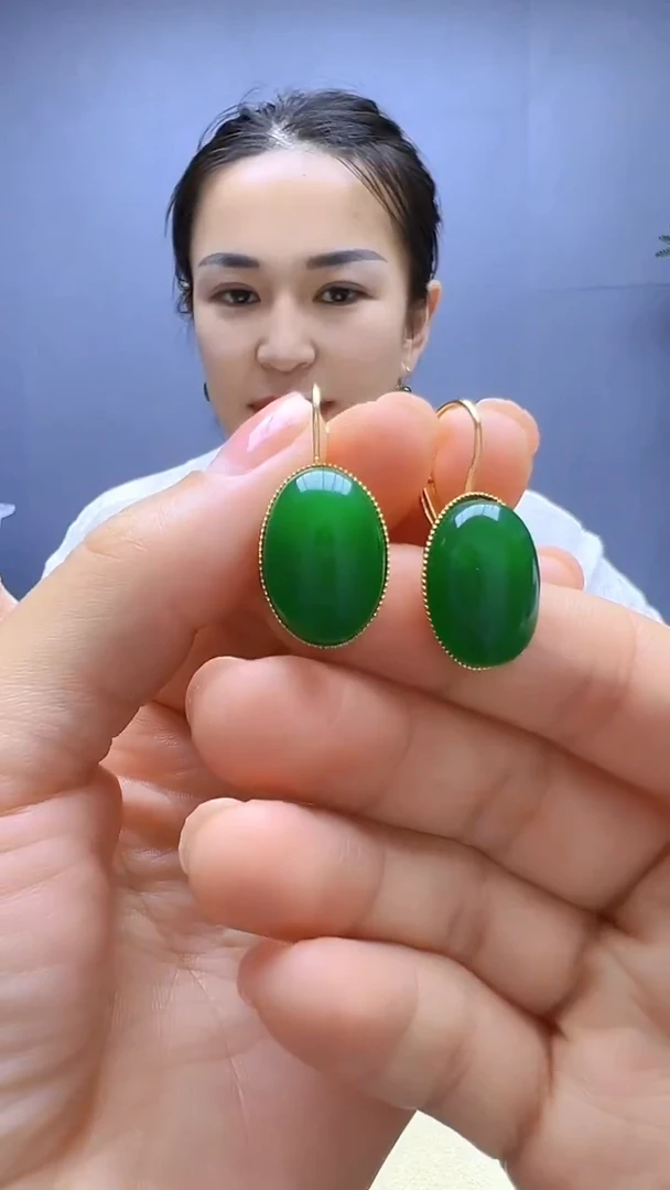 颈饰14K金镶嵌翡翠随昔diy颈饰