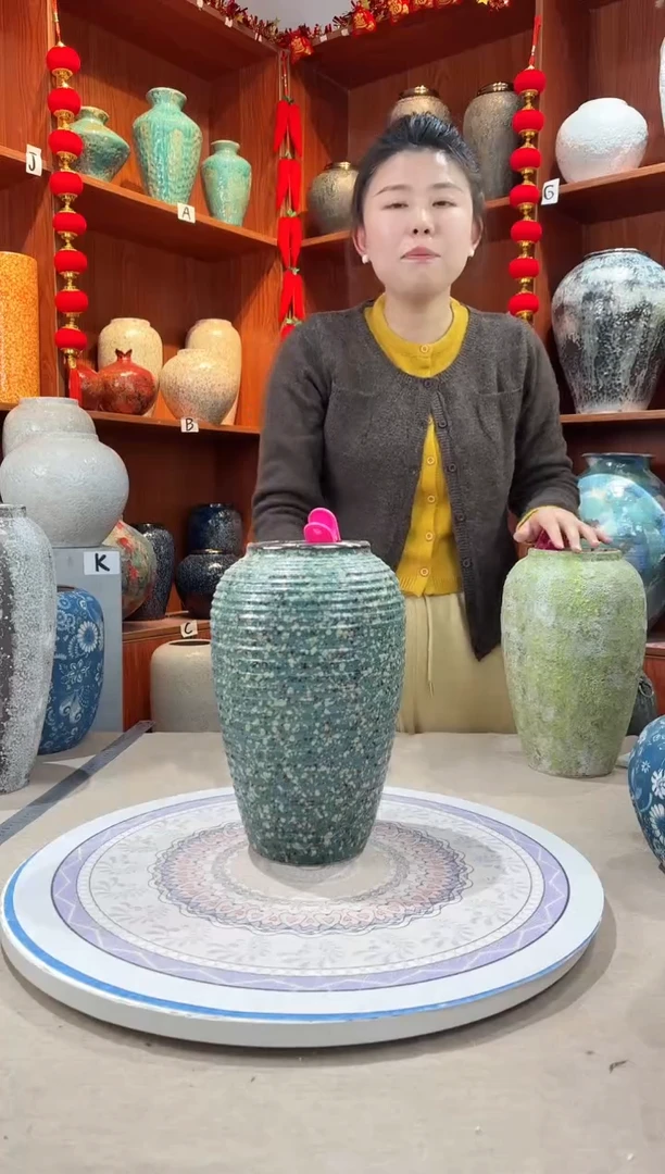 【闪购商品】瓶陶瓷花瓶 无花 微瑕a795