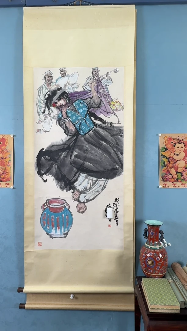 年画花瓶等装饰品