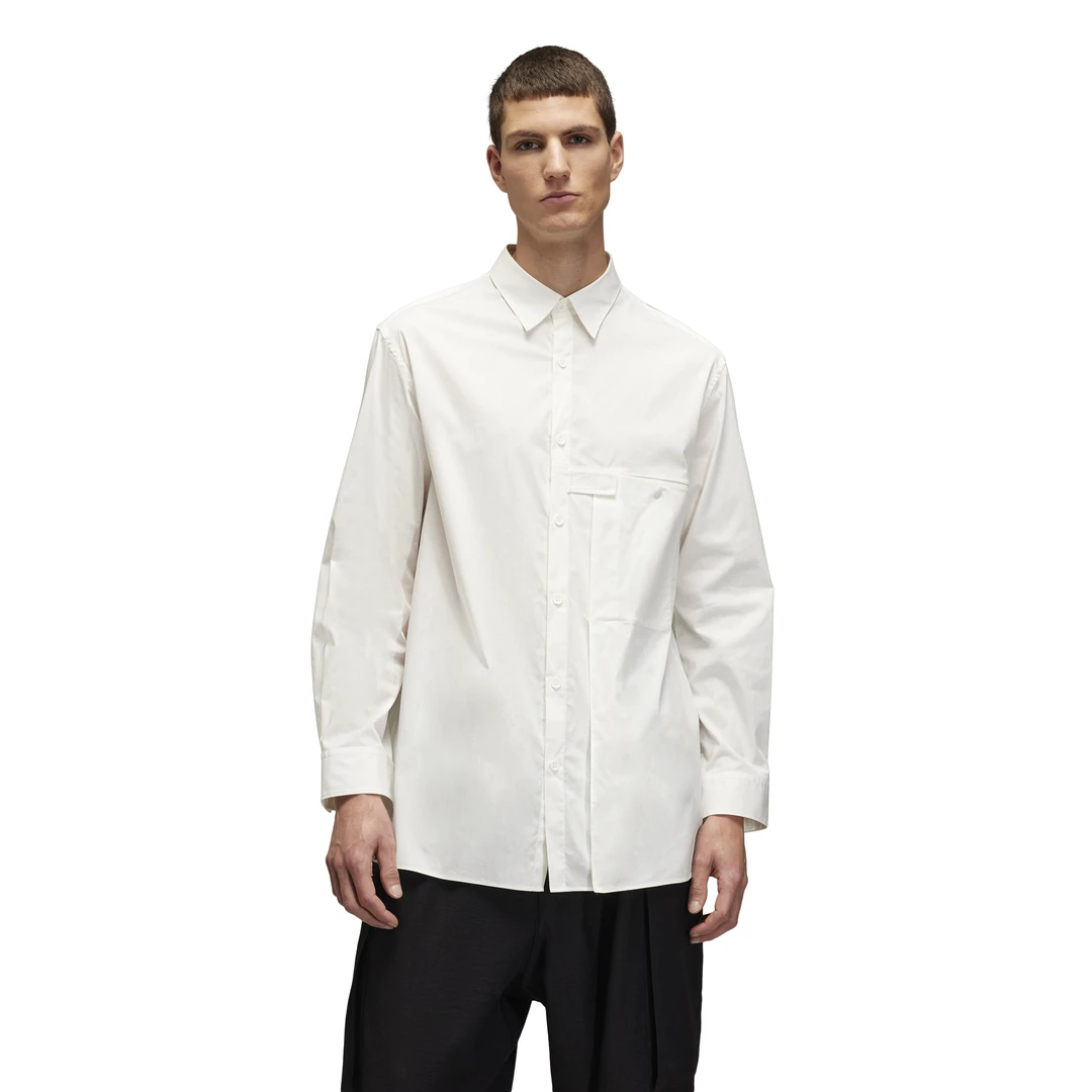 Y-3/Y-3（52-JL6665）白色设计款运动休闲衬衫外穿外套