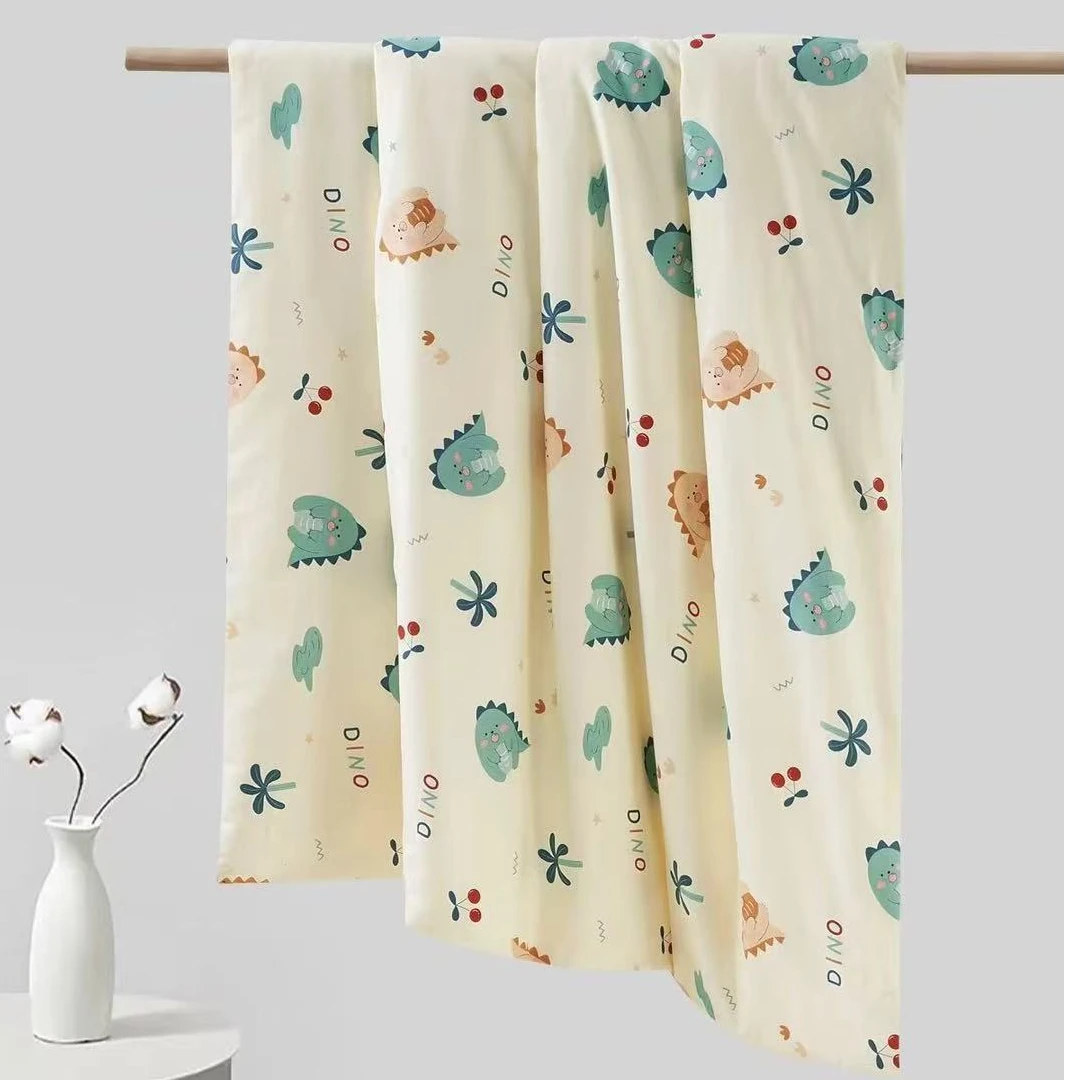 100%真蚕丝被-宝宝被母婴A类-清