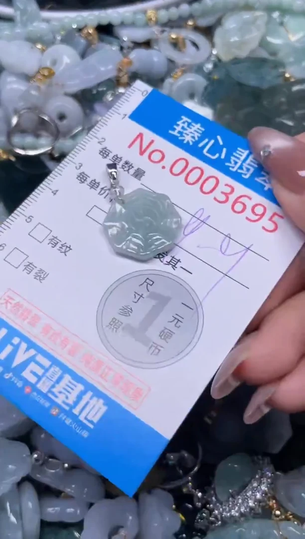 颈饰未镶嵌翡翠3695