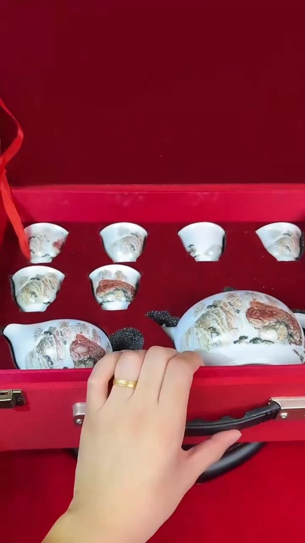 陶瓷B30/黄山四千仞茶具——————