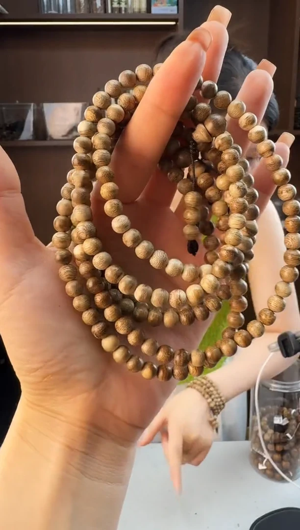手串沉香0611海南野料圆珠多圈多样性发一