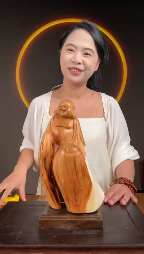 柏木（崖柏）手工摆件,先抢先得 编号:236