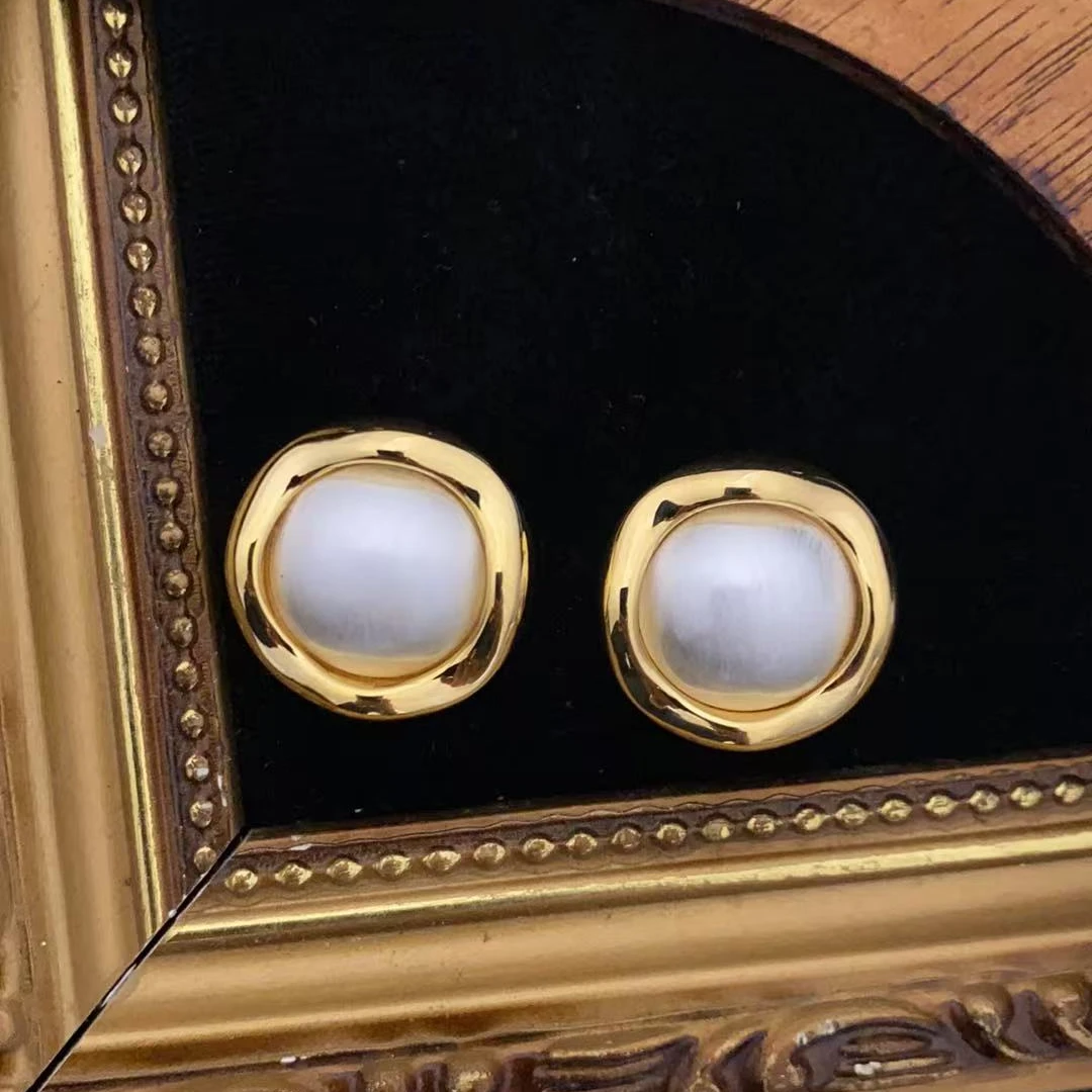 铜合金耳饰 气质女神项链珠珠项链334