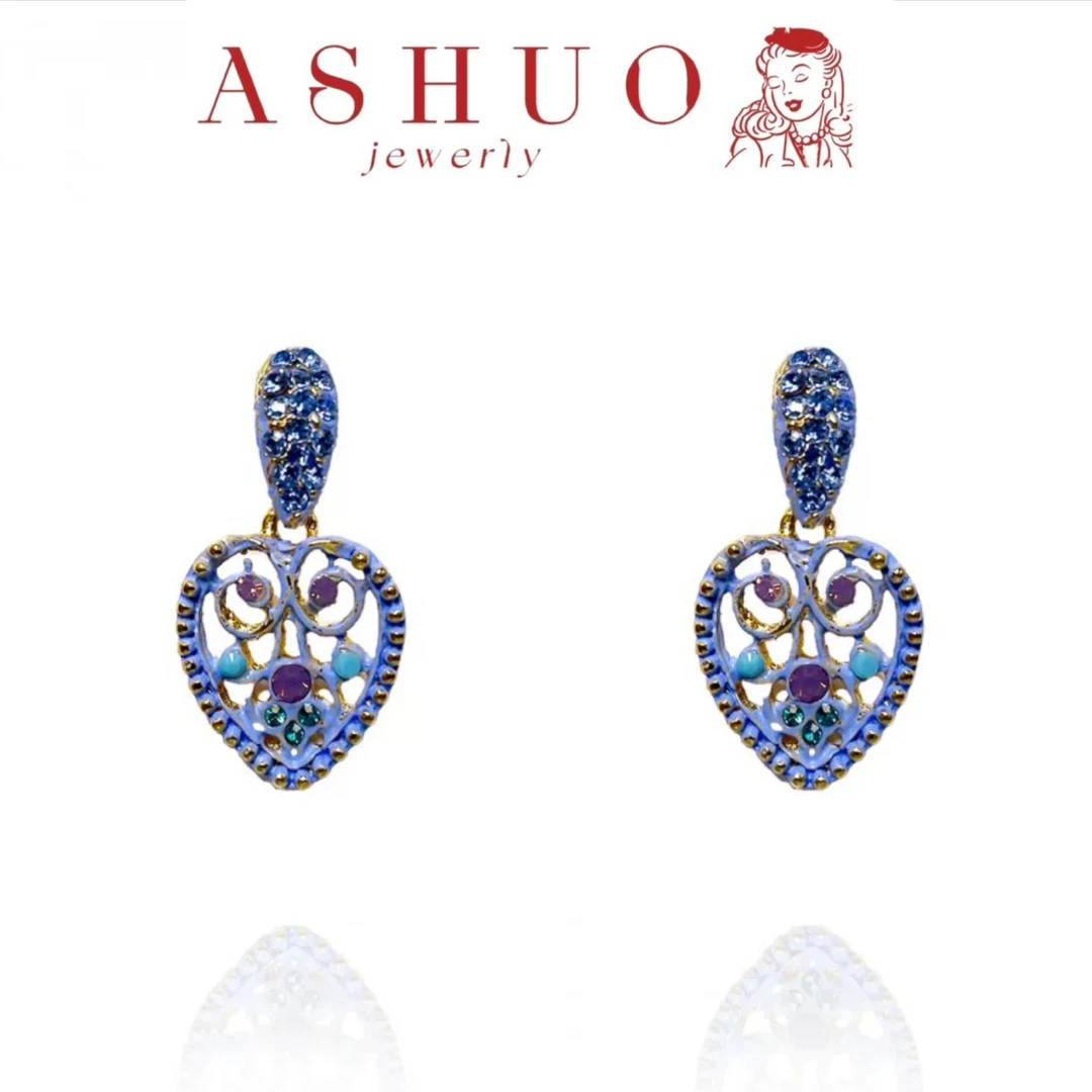 铜合金耳饰 阿烁中古 Saoya as16568