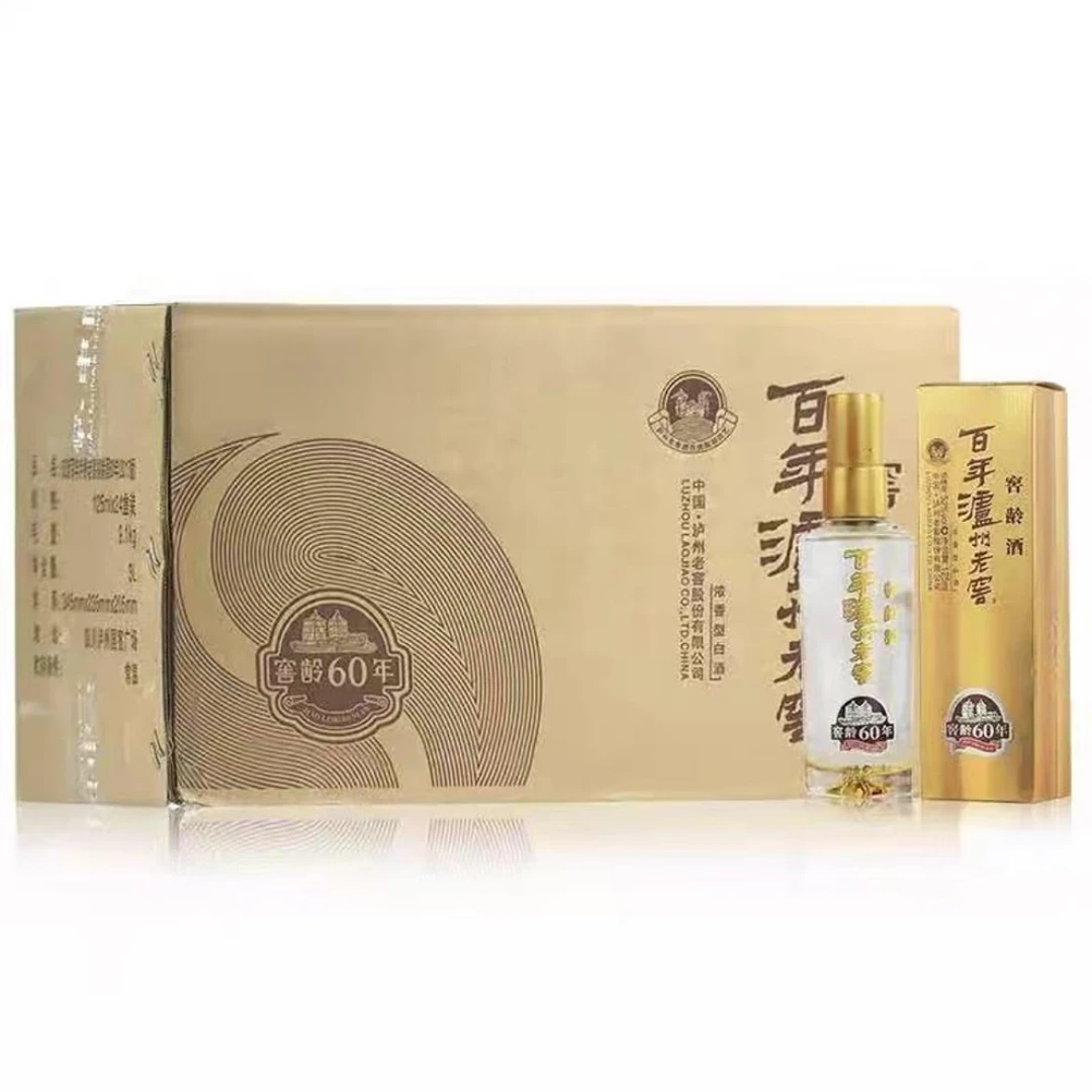 泸州老窖【整箱】百年窖龄酒窖龄60年 38度500ml*6瓶 浓香型白酒