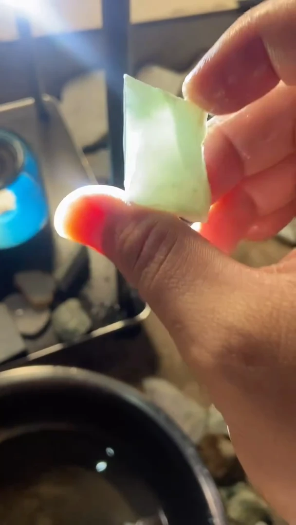 配石翡翠翡翠边角料未加工55