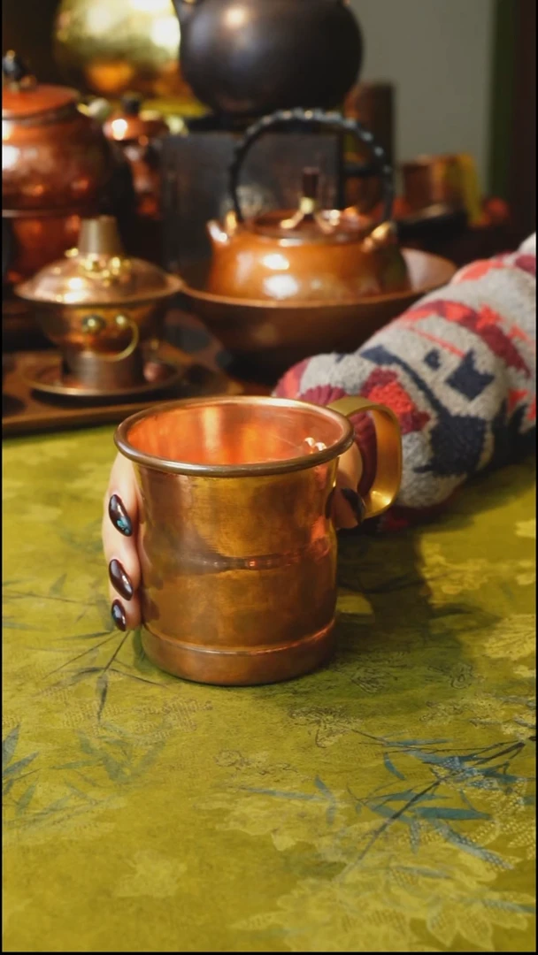 纯紫铜小号鸡尾酒杯