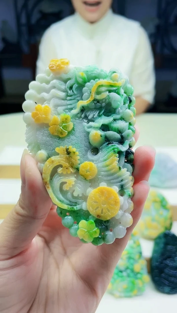 未镶嵌定制翡翠毛货09270333